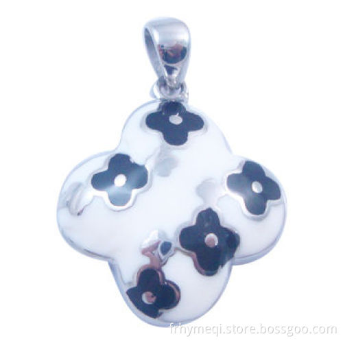 Stainless Steel Pendant with Color Enamel, Customized Designs Accepted